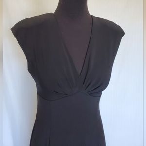 Small Chaps Empire Waist V Neck Knit Dress